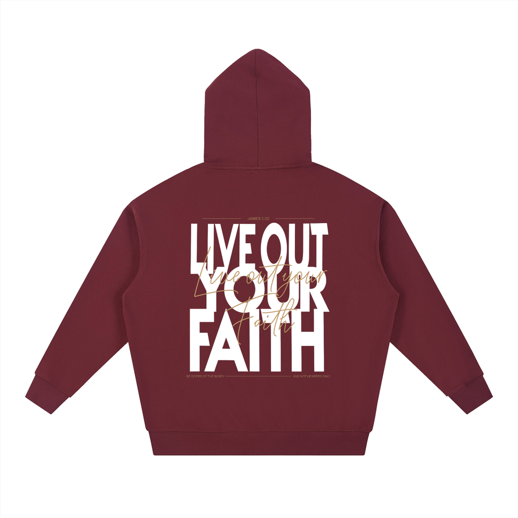 hoodie,oversized hoodie,james,live out your faith