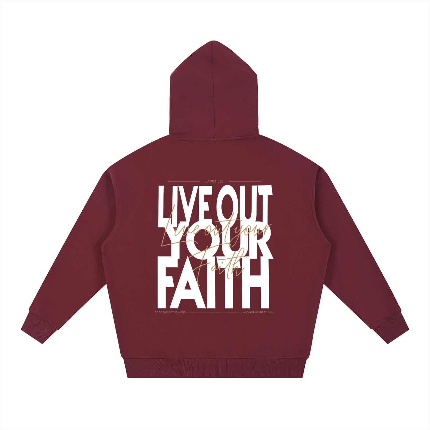 hoodie,oversized hoodie,james,live out your faith