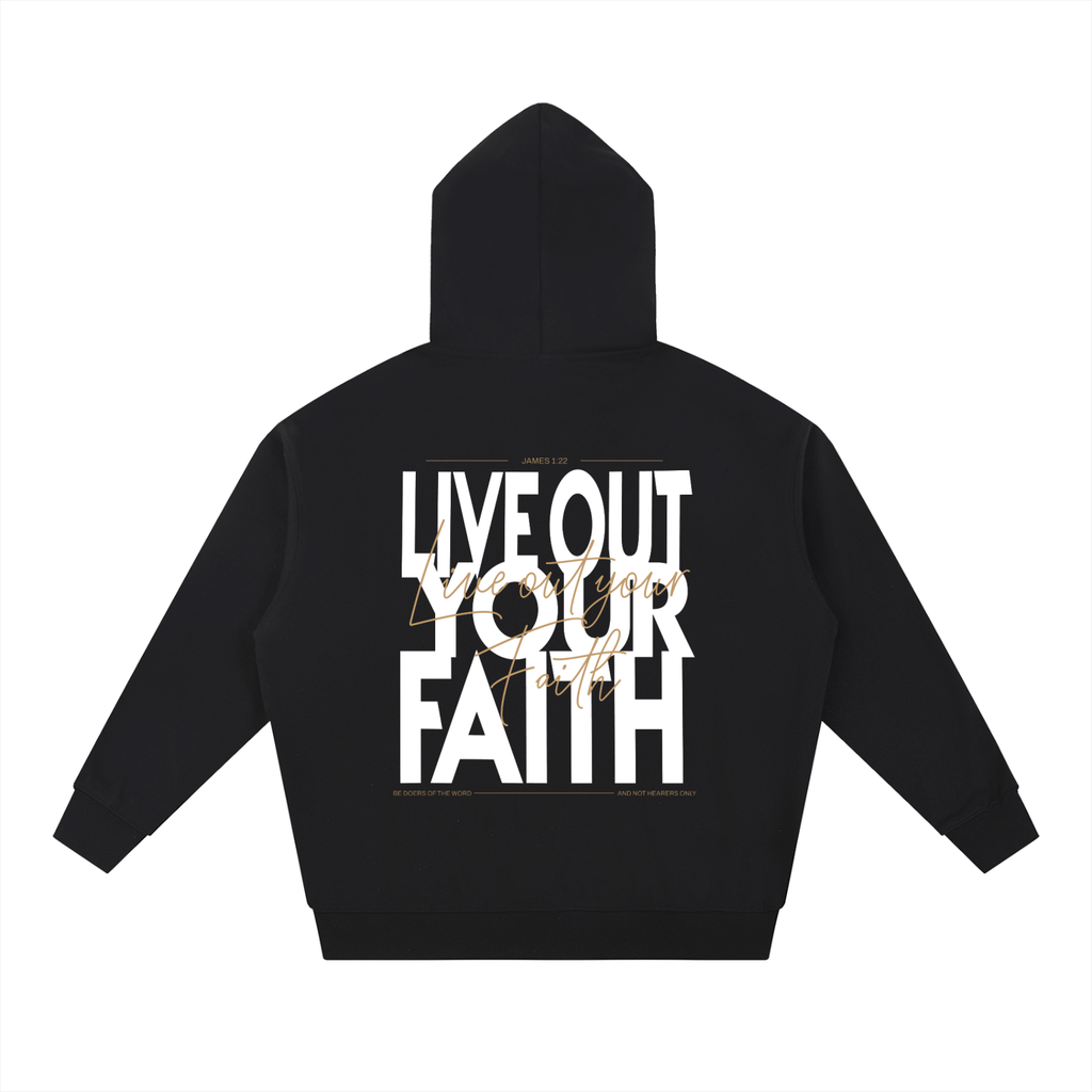 hoodie,oversized hoodie,james,live out your faith