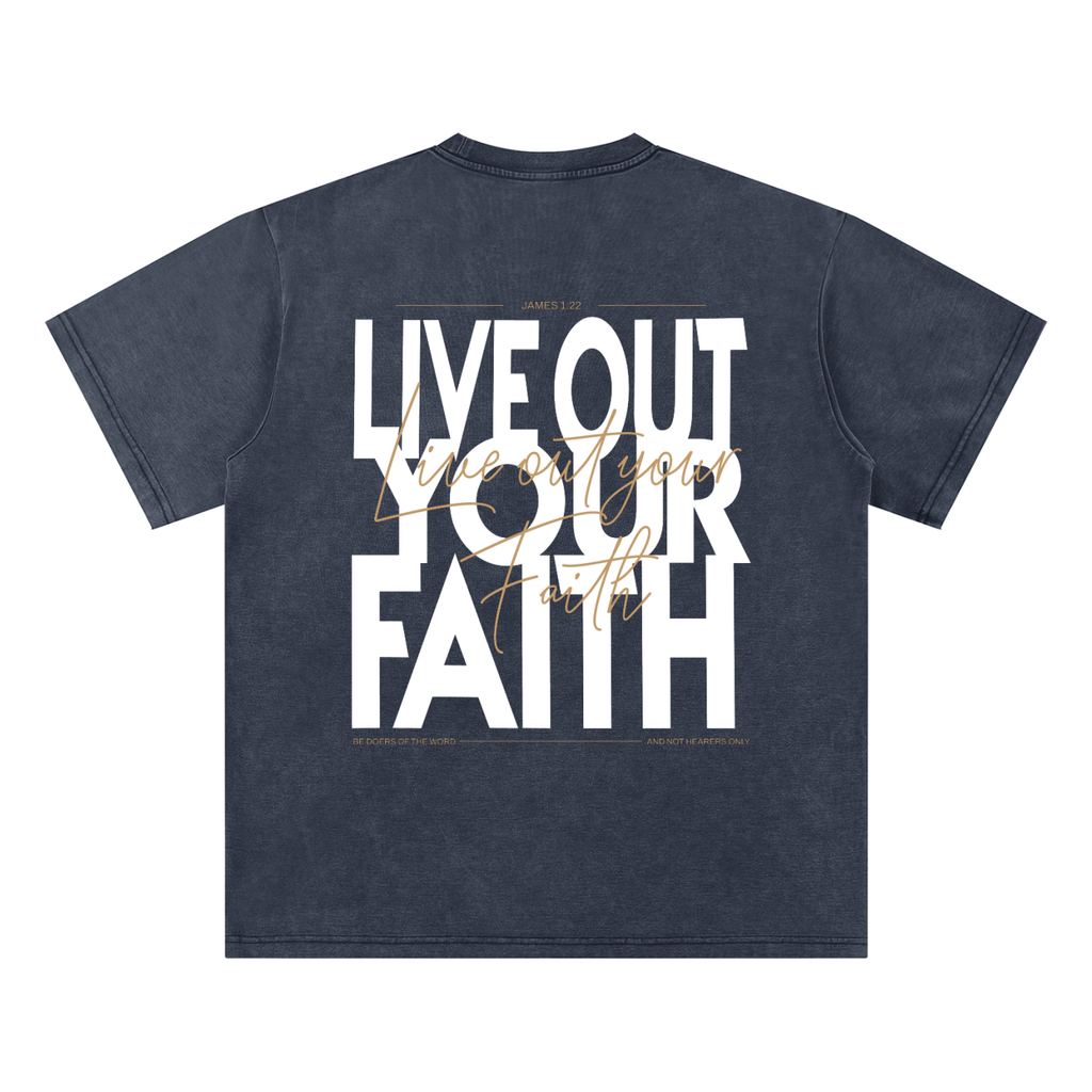 Washed Tee,Oversized Tee