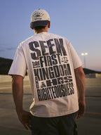 Seek First Drop Shoulder Tee