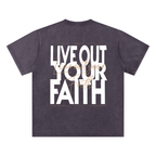 Washed Tee,Oversized Tee