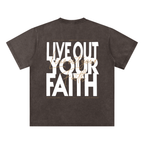 Washed Tee,Oversized Tee