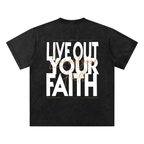 Washed Tee,Oversized Tee